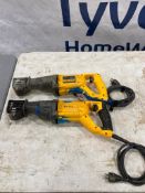 Lot of (2) Asst. DeWalt Reciprocating Saws