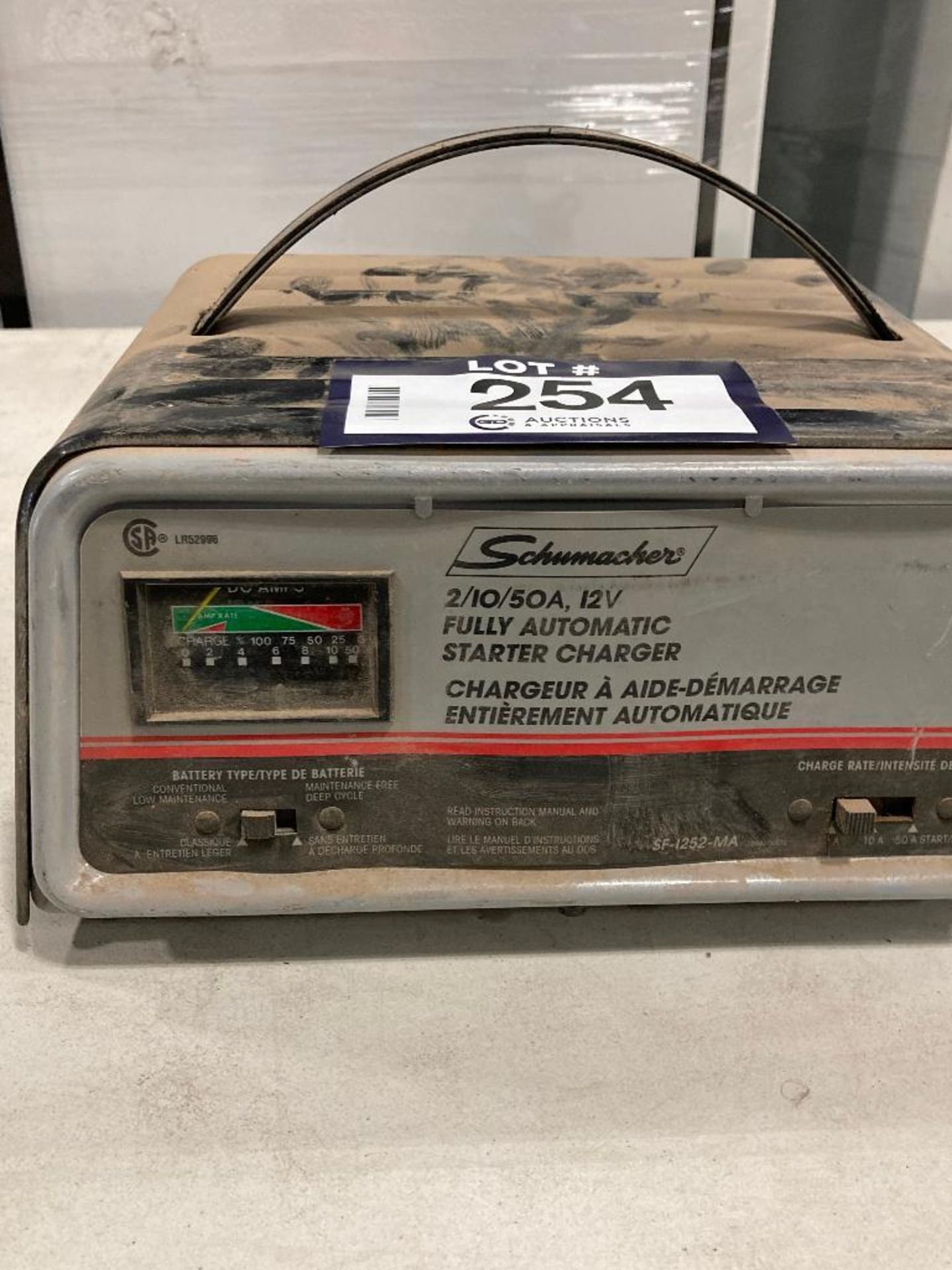 Schumacher 2/10/50 AMP Fully Automatic Starter Charger SE-5212A - Image 4 of 4