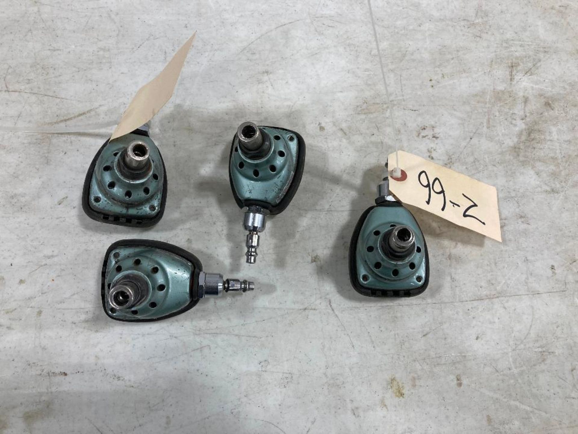 Lot of (4) Asst. Metabo HPT NH 90AB Pneumatic Palm Nailers
