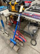 Lot of (2) Flooring Roller & Fence Post Driver