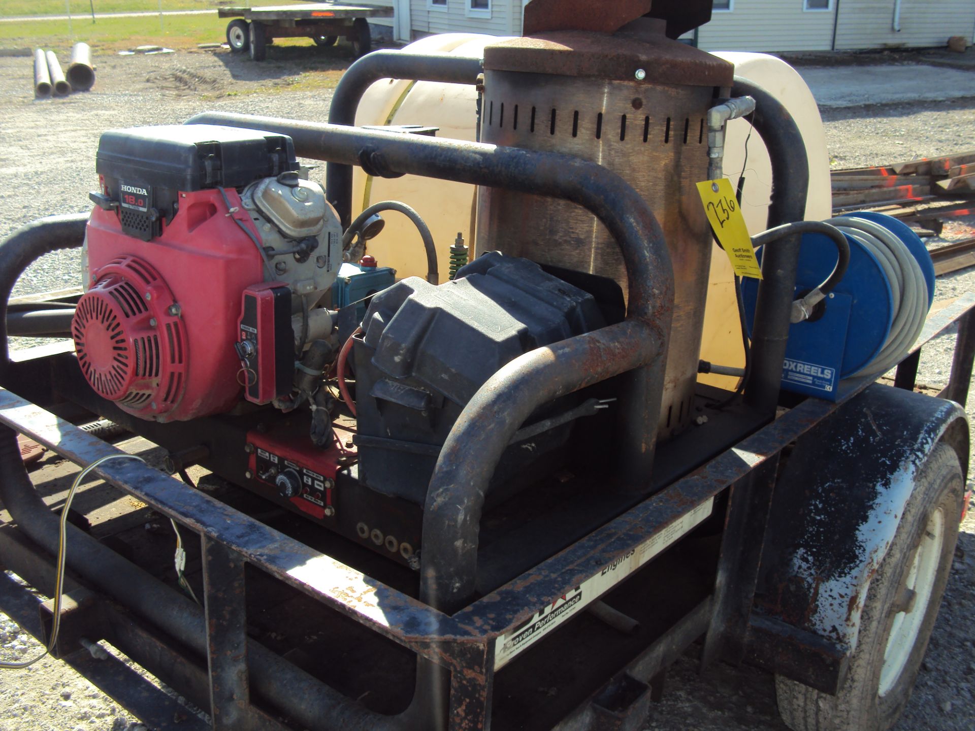 Portable Pressure Washer w/ Trailer