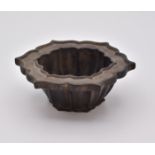 A CHINESE BRONZE ‘LOTUS’ CENSER, 17TH/18TH CENTURY