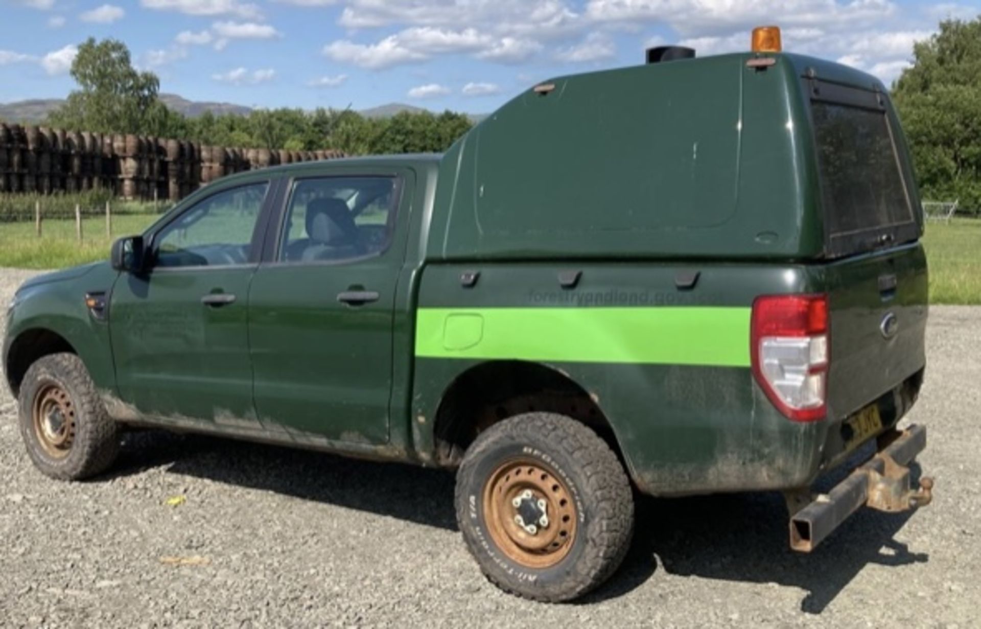 FORD RANGER 2013 .DIRECT FROM FORESTRY COMISSION LOCATION NORTH YORKSHIRE.