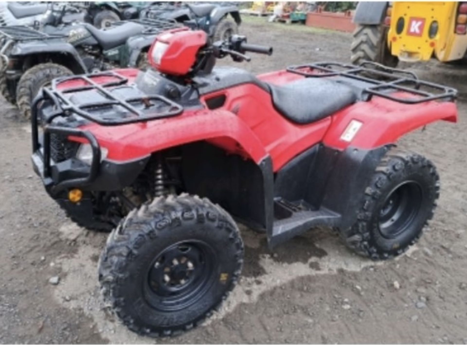 HONDA FOREMAN 500 CC PETROL FARM QUAD LOCATION NORTH YORKSHIRE.