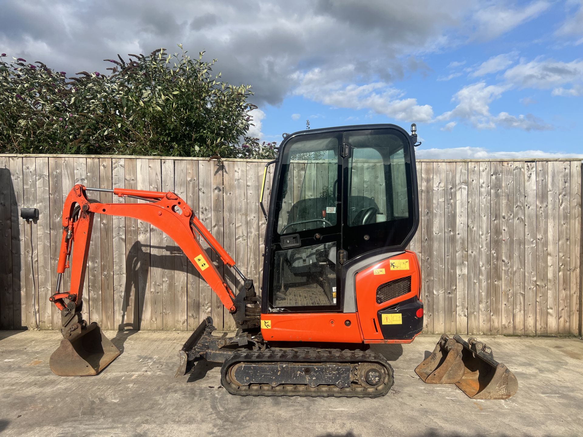 2015 Kubota KX016-4 Mini digger