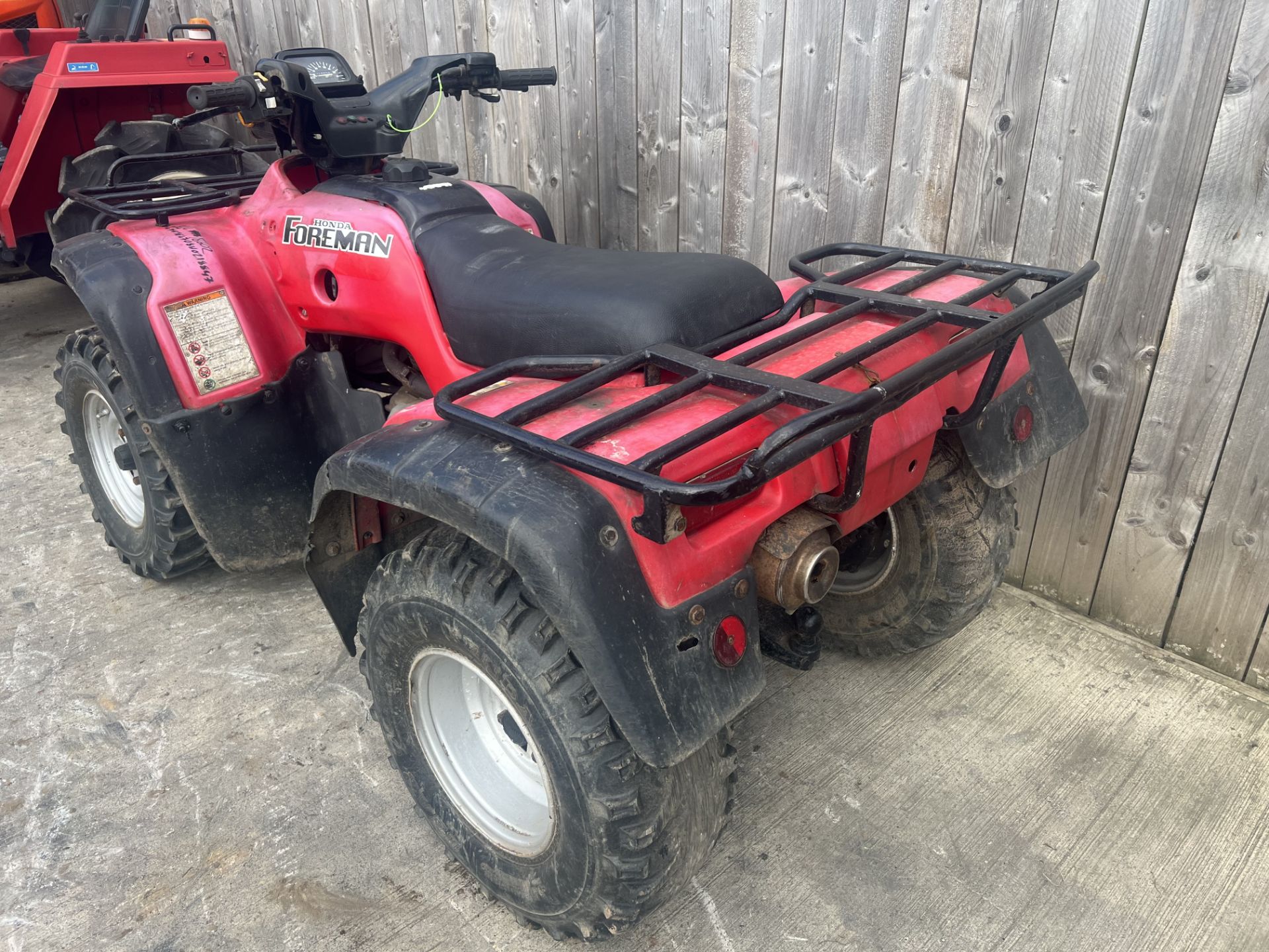 Honda foreman 4x4 farm quad - Image 3 of 5