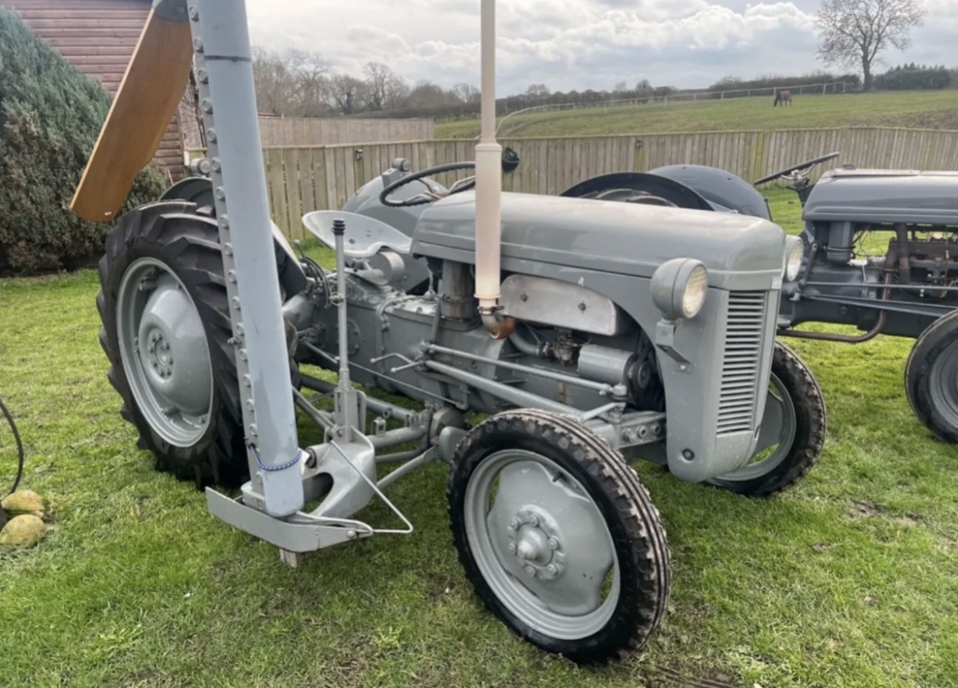 Ferguson TED20 & Mid mounted mower vintage tractor