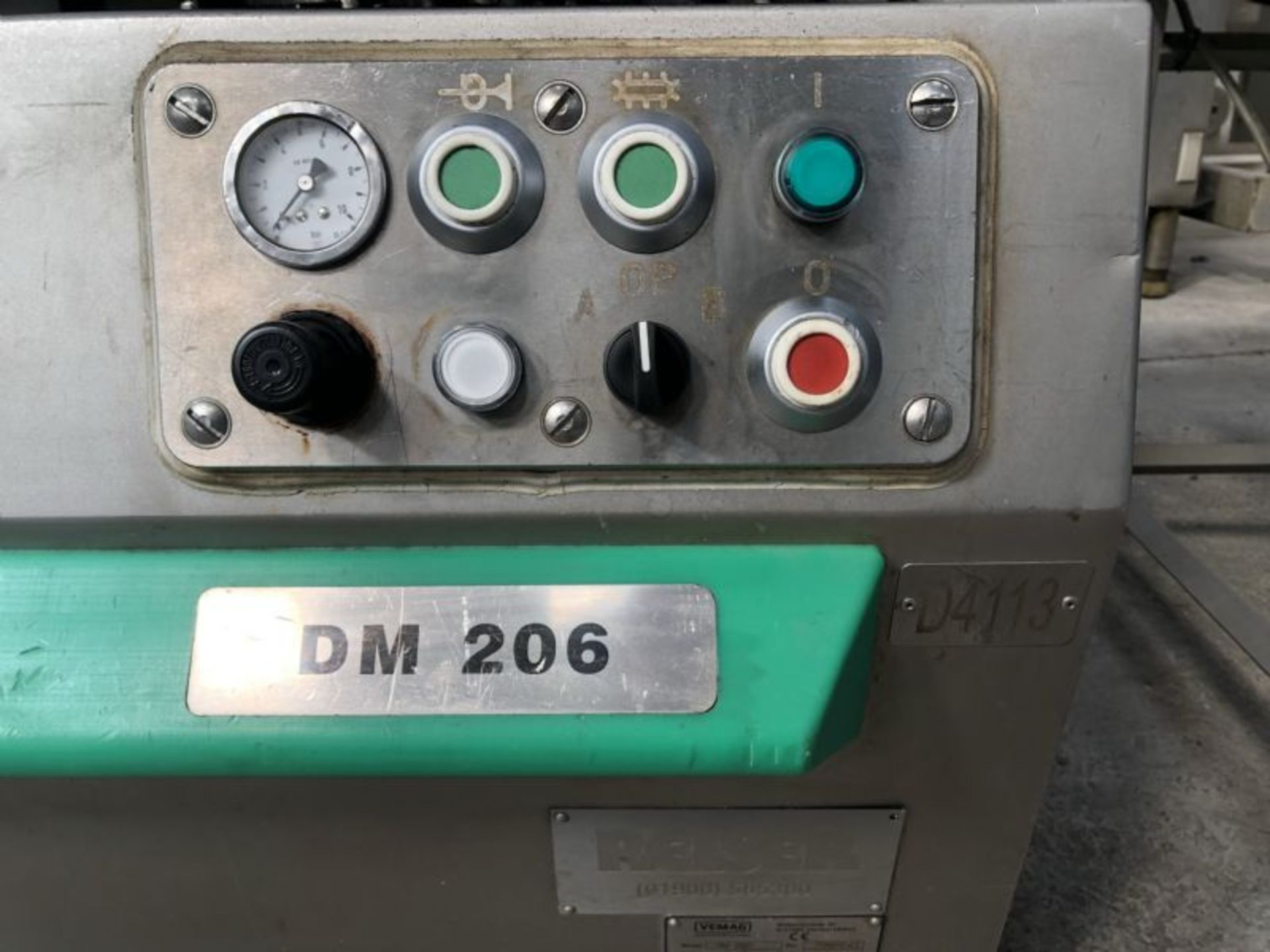 VEMAG  DM206 SAUSAGE LINKER  3PHASE  LENGTH 1300mm X 900mm X 1550mm - Image 7 of 17