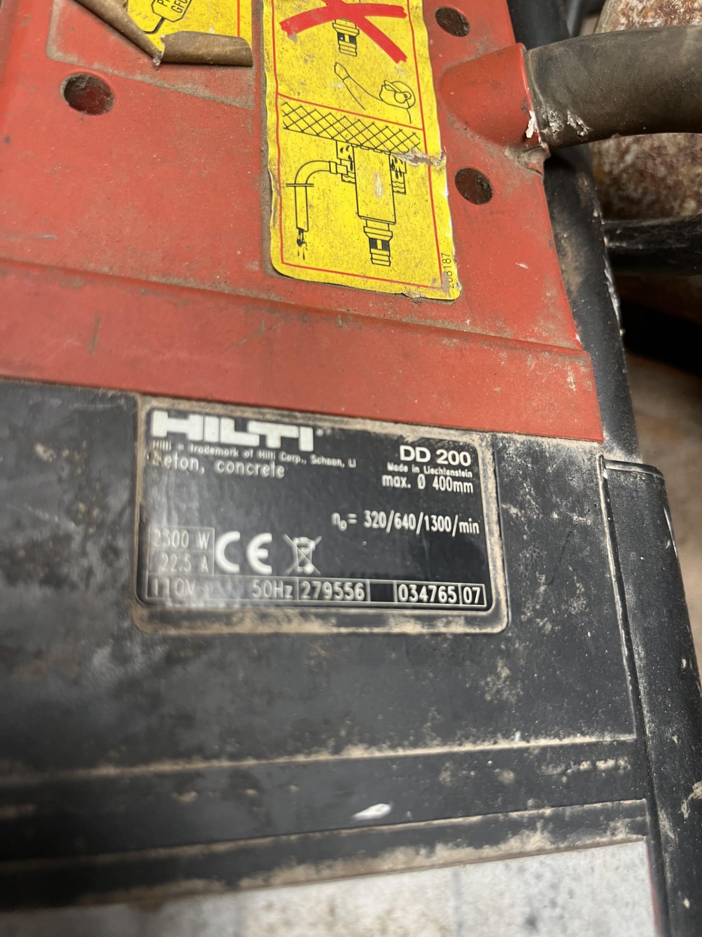 HILTI DD200 CORING MACHINE - Image 3 of 5