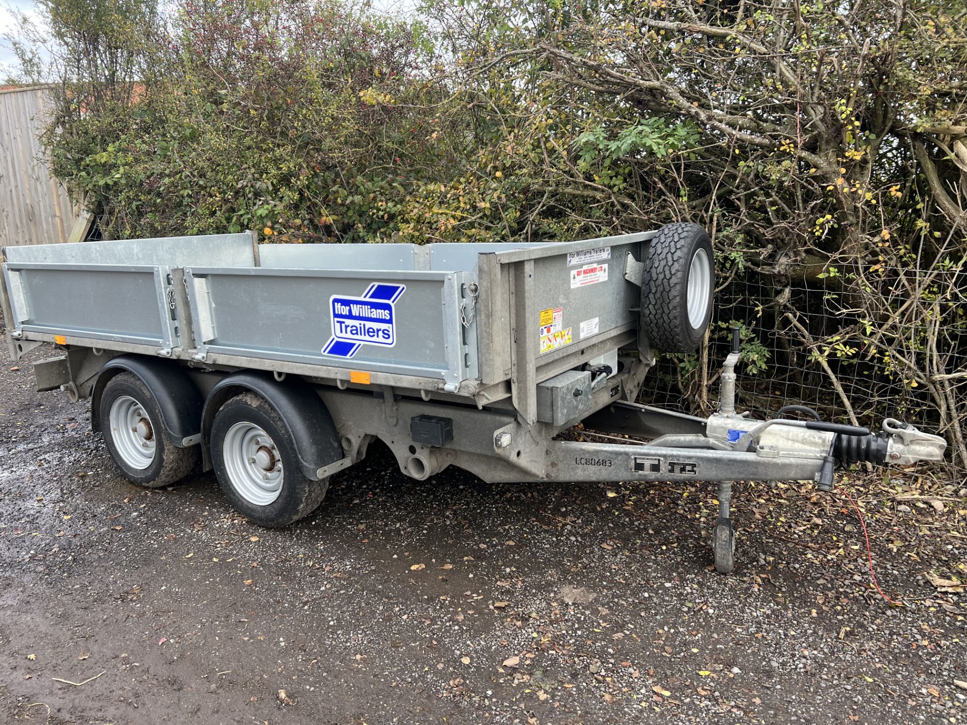 2020 IFOR WILLIAMS TT3017 10x5 TIPPING TRAILER - Image 6 of 7