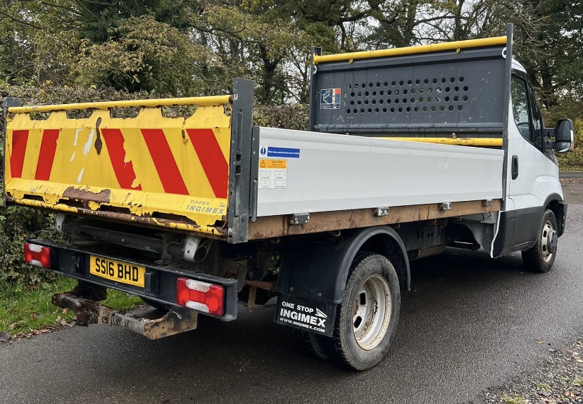 Universal Net Transit Cover For Ford / Iveco Daily Tipper – Heavy Duty Sheet, 11' X 8'