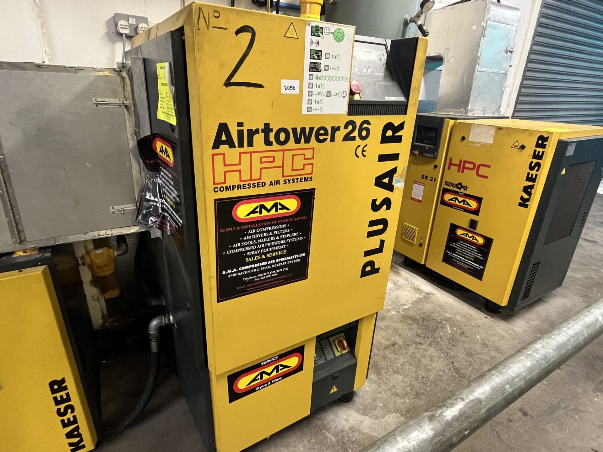 HPC AIRTOWER 26 COMPRESSOR  COMPRESSOR  COLLECTION ARMAGH N.IRELAND