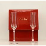 12 flutes Cartier Panthere