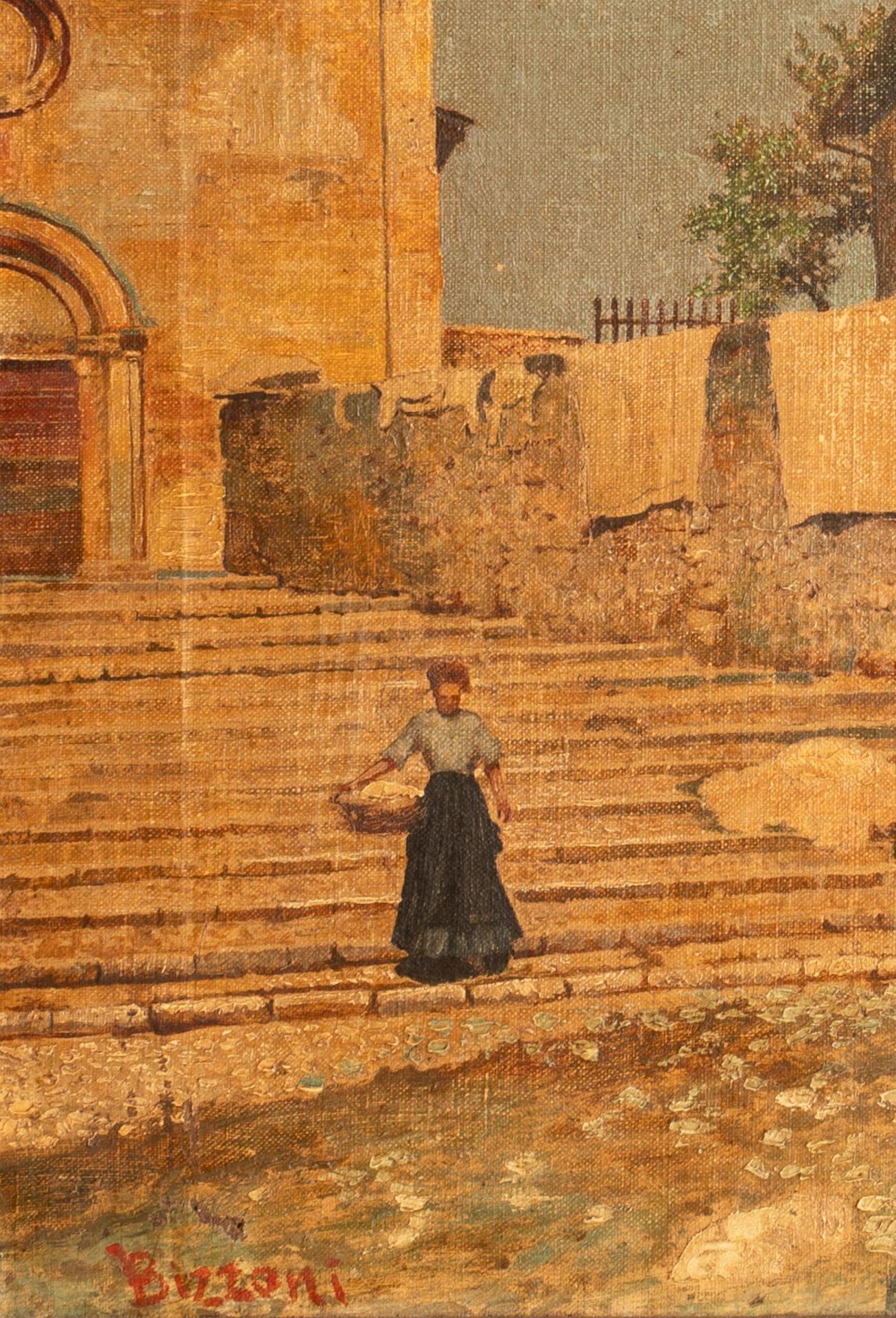 Donne che lavano alla Fontana delle 99 Cannelle de L'Aquila - Image 2 of 5