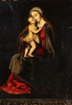 Madonna con Gesù Bambino in braccio