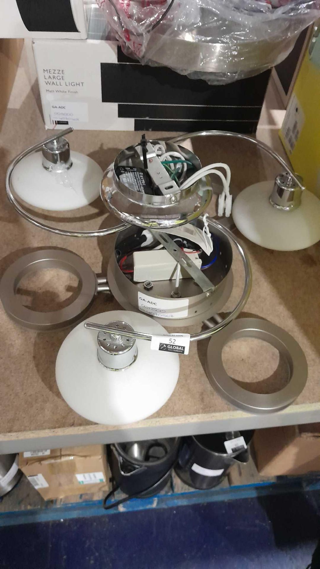RRP £260 Lot To Contain 2X Assorted John Lewis Ceiling Lights, Tameo Light & Boyd Led Light - Image 2 of 2