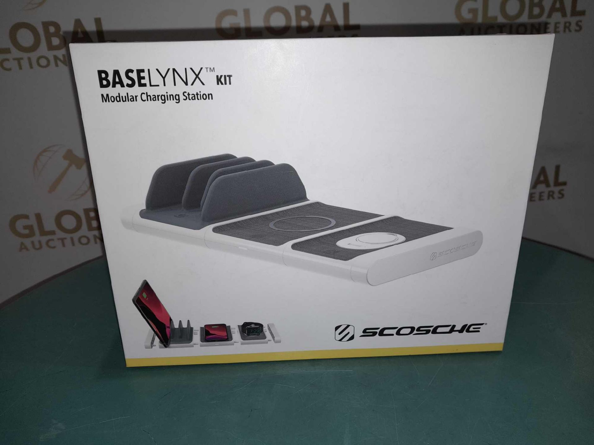 RRP £150 Boxed Scosche Baselynx Modular Charging Station Kit - Image 2 of 2