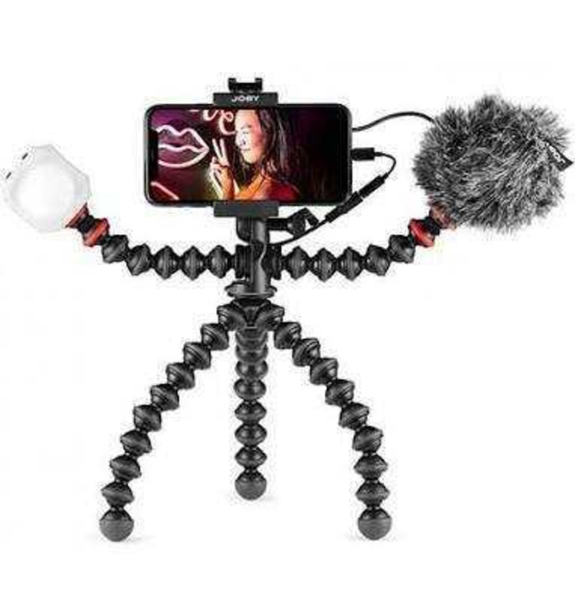 RRP £200 Boxed Joby Gorillapod Mobile Vlogging Kit