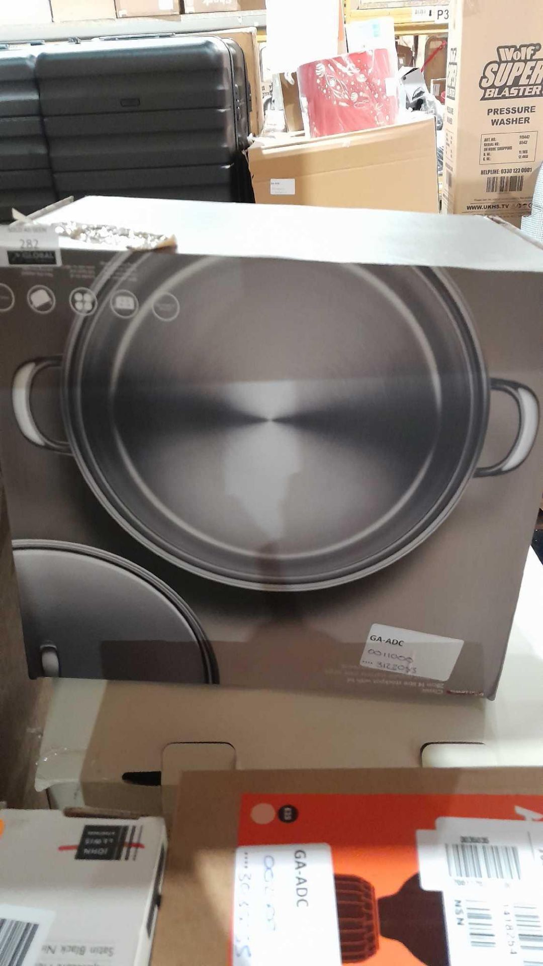 RRP £210 Lot To Contain 2X Assorted Boxed John Lewis Cooking Items, The Pan 3 Piece Saucepan Set & A - Image 3 of 3