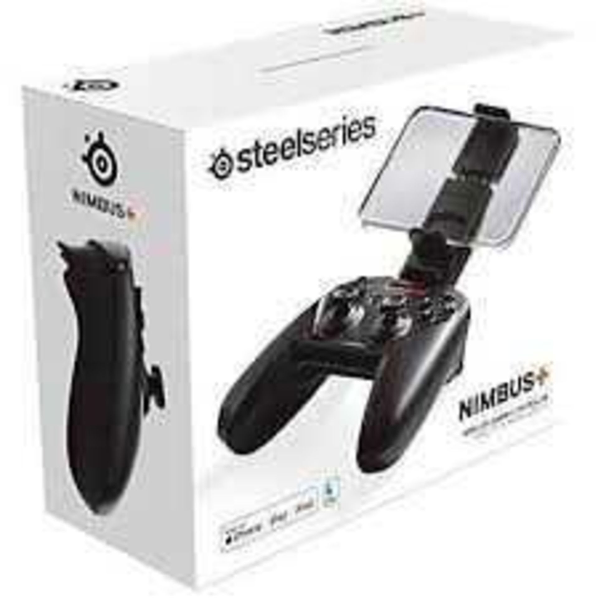 RRP £240 Lot To Contain 3 Boxed Nimbus + Steel Series Wireless Gaming Controllers - Image 3 of 4