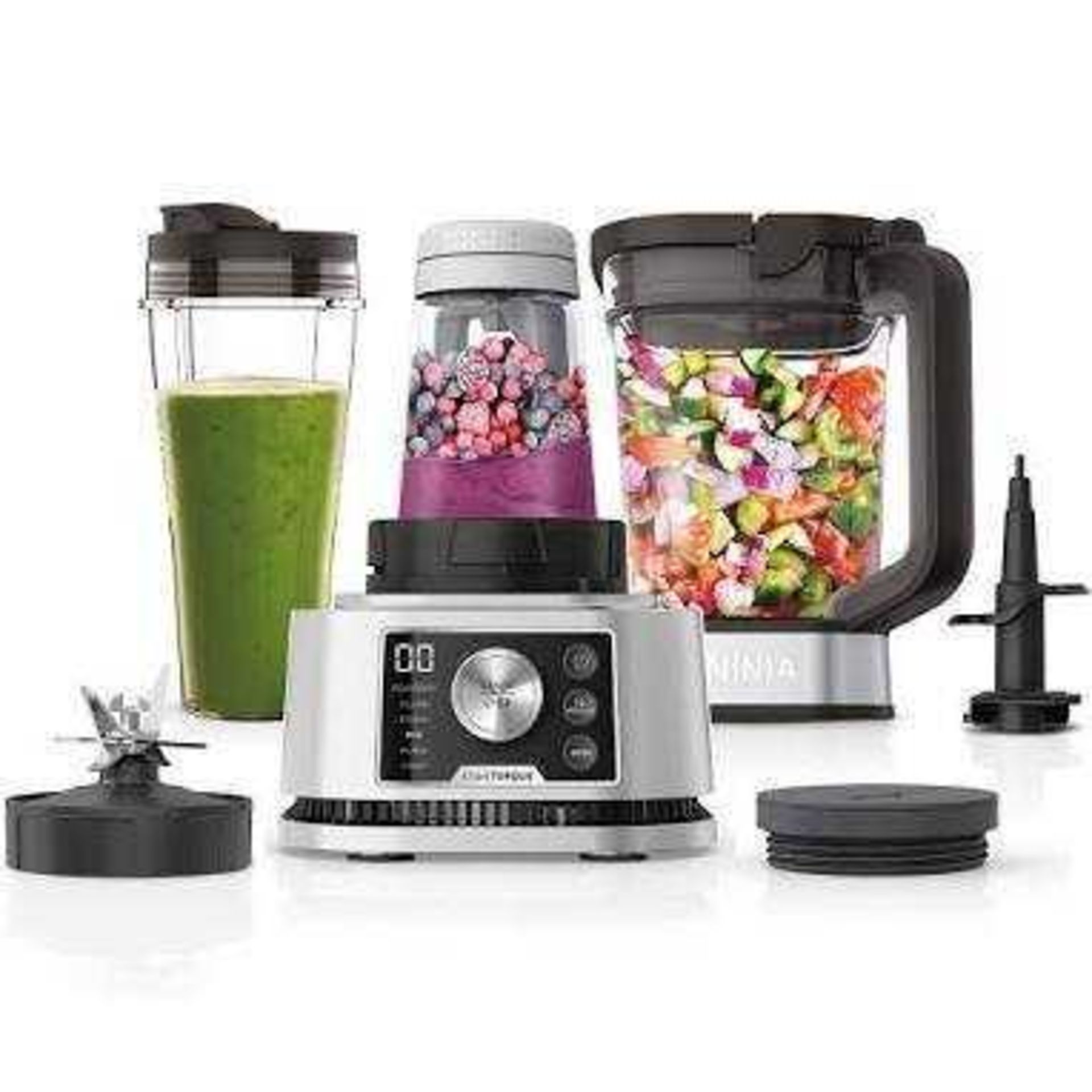 RRP £150 Boxed Ninja Foodi Power Nutri Blender 3-In-1