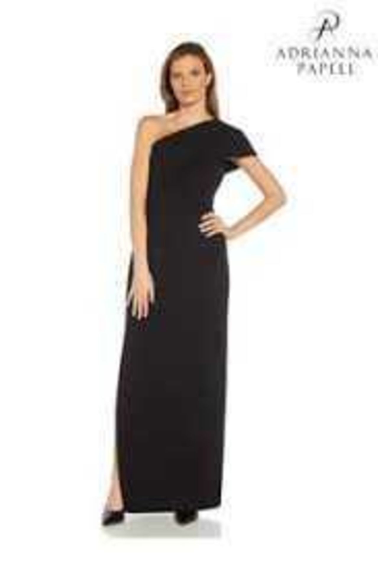 RRP £160 Modern Rarity One Shoulder Black Dress