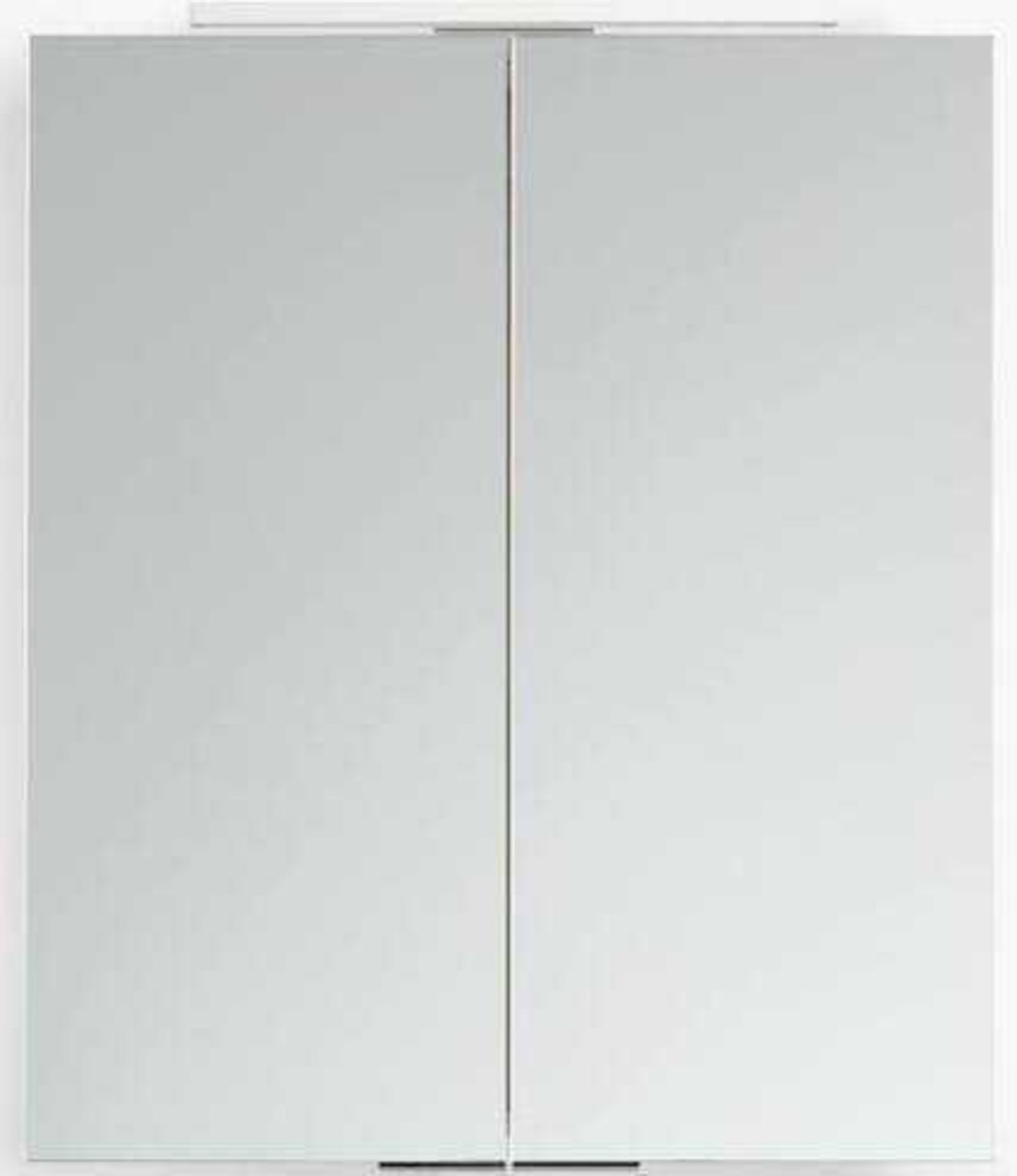 RRP £425 Boxed John Lewis Vertical Illuminated Double Mirrored Bathroom Cabinet