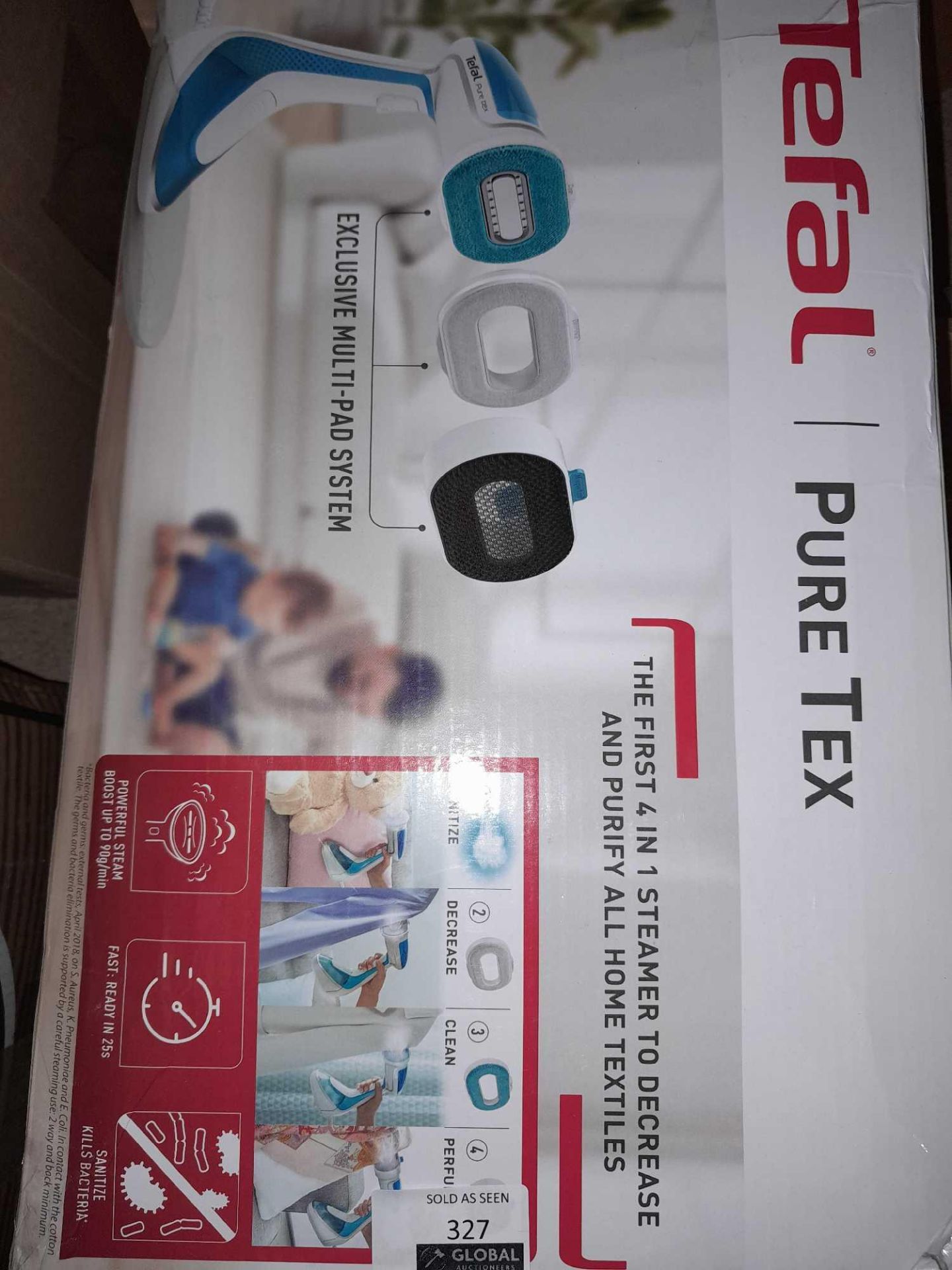 RRP £130 Boxed Tefal Pure Tex 4In1 Garment Steamer - Image 2 of 2