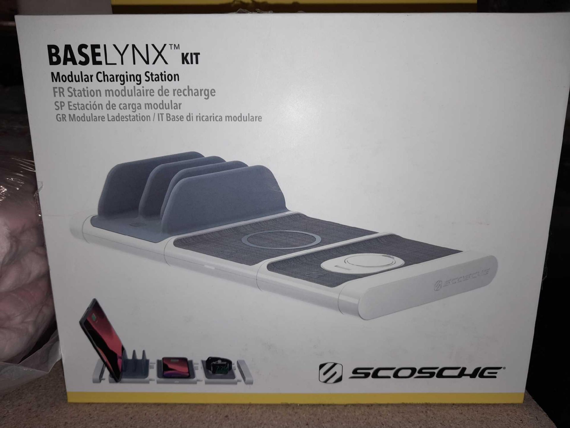 RRP £150 Boxed Scosche Baselynx Modular Charging Station Kit - Image 2 of 2
