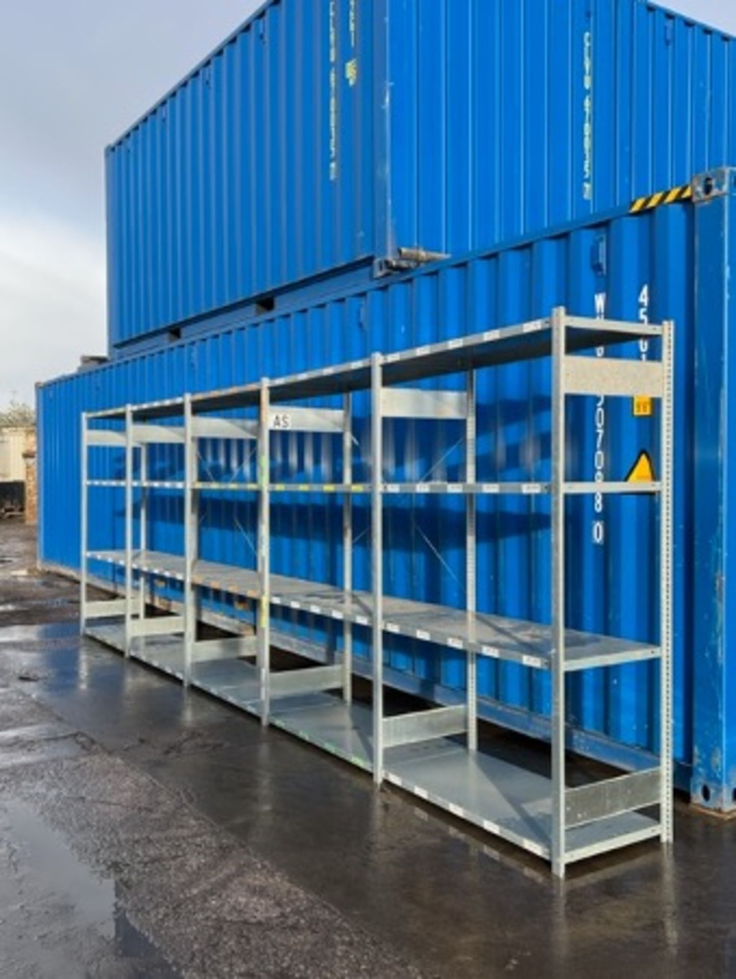 RRP £3600 Lot To Contain Meta Galvanised Shelving 10 Bays Which Include 11 Uprights @ 2200Mm High - Image 2 of 2