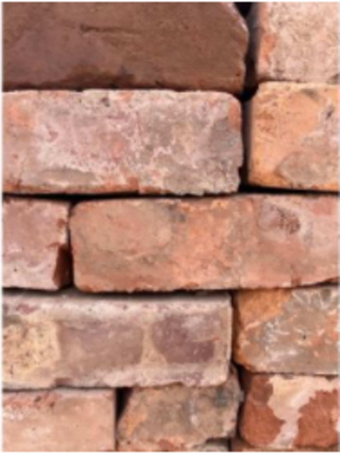 RRP £960 Lot To Contain Reclaimed Handmade Bricks - 400 Bricks Per Pallet Pallet Weight: 1400Kgs