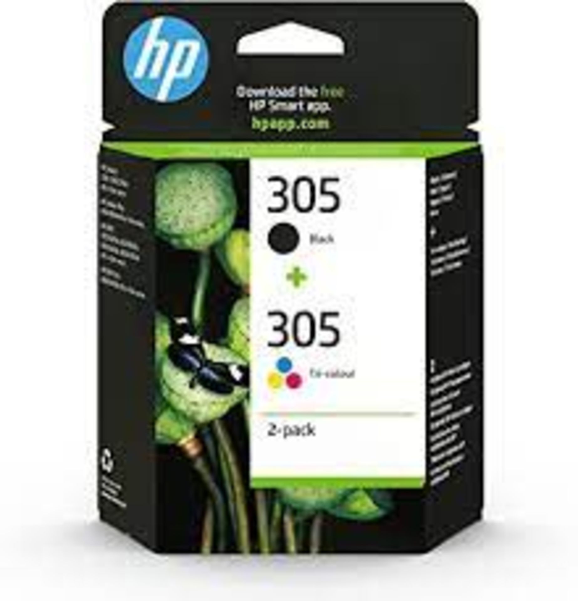 RRP £1552 (Approx. Count 82) (A4) Spw22Z7516C "Hp 305 2-Pack Black/Tri-Colour Original Ink - Image 3 of 3