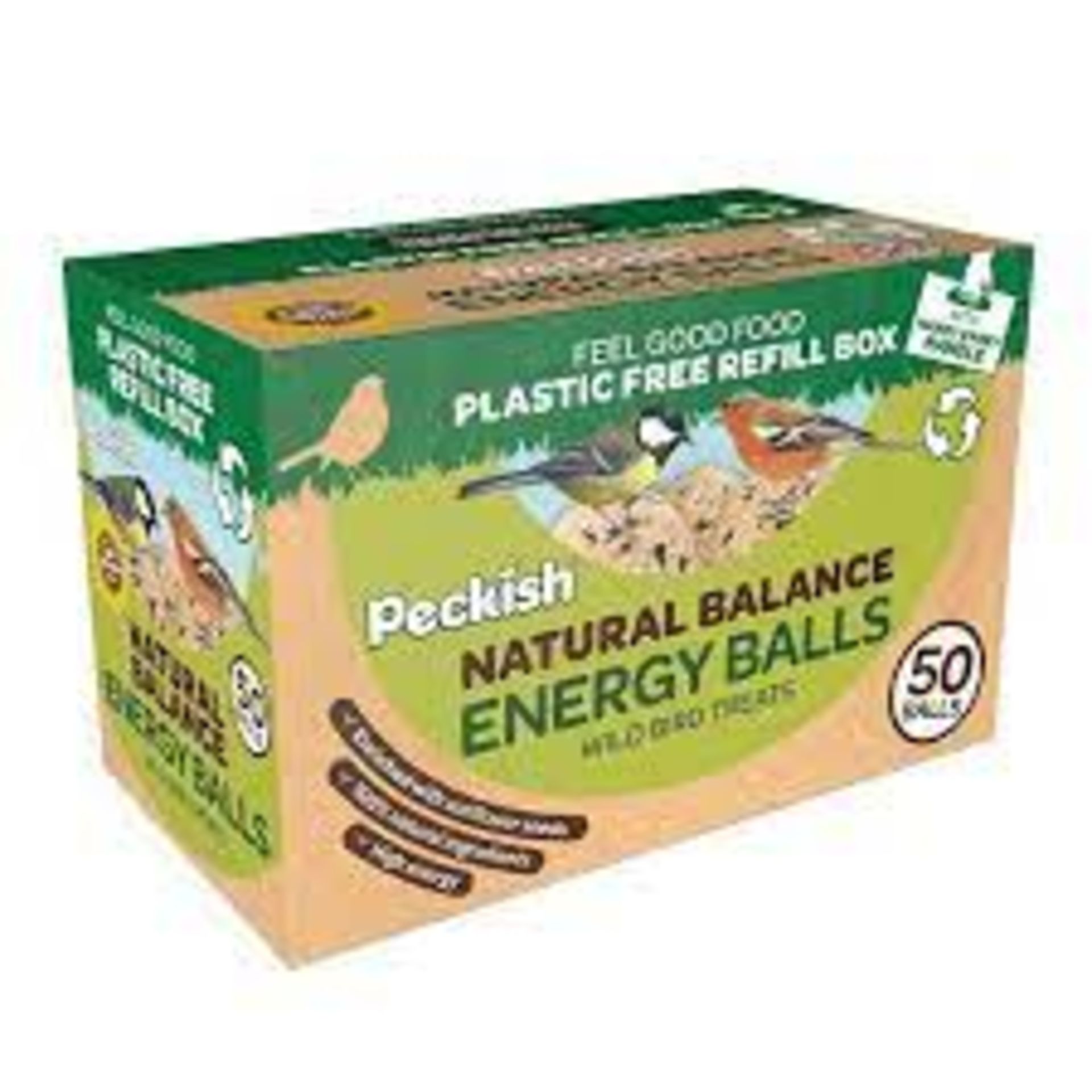 RRP £2091 (Approx. Count 154) (A5) Spw42Q2505N Peckish 60051245 Natural Balance Energy Balls 50 - Image 2 of 3