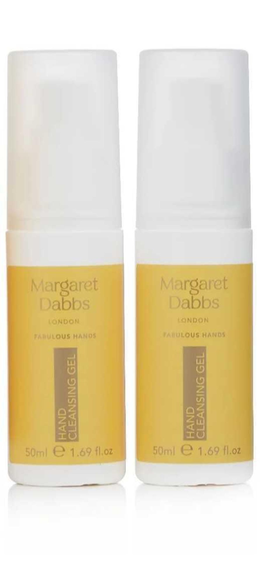 RRP £250 Lot To Contain 10X Boxed Margaret Dabbs London Hand Cleansing Gel 50Ml Duo Set