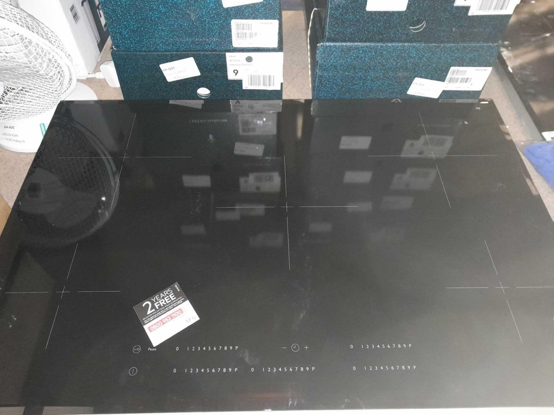 RRP £890 John Lewis Jlbiliih806 Black 80Cm Induction Hob - Image 2 of 2