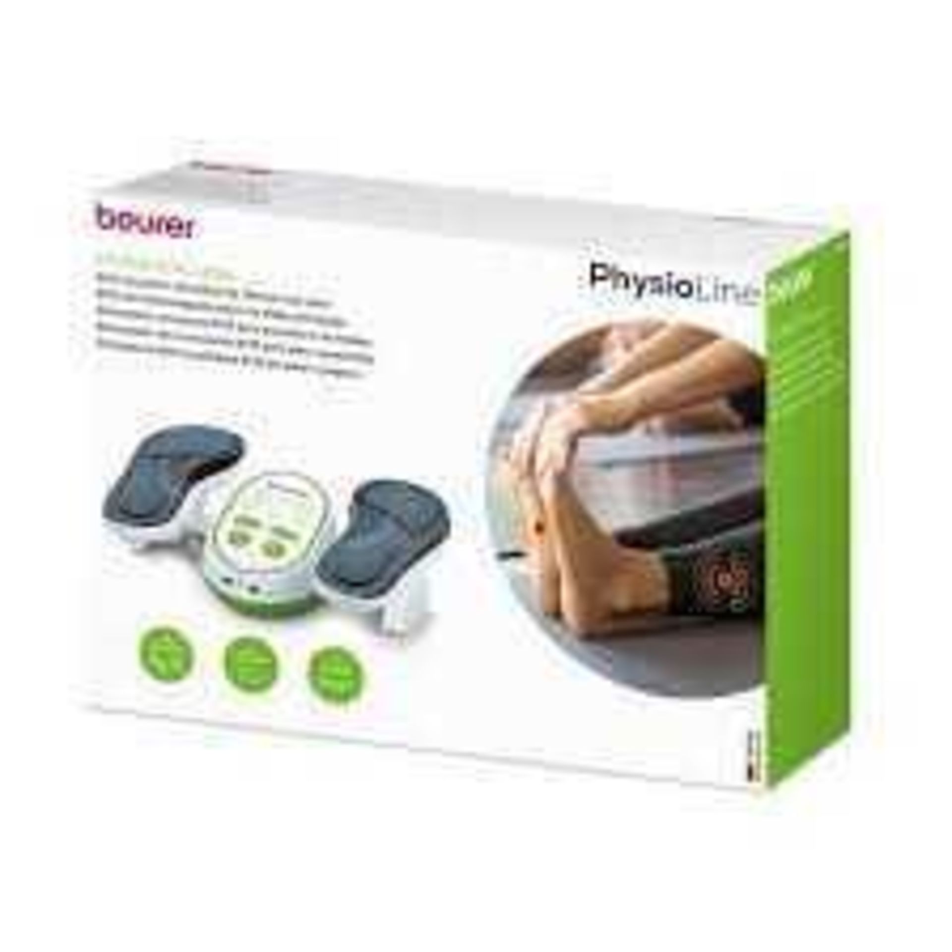 RRP £225 Boxed Beurer Vital Legs Ems Circulation Stimulator