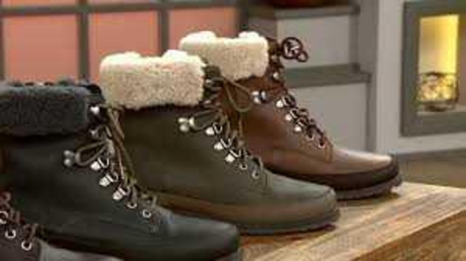 RRP £150 Boxed Emu Okab Waterproof Boots Dark Olive, Size 7
