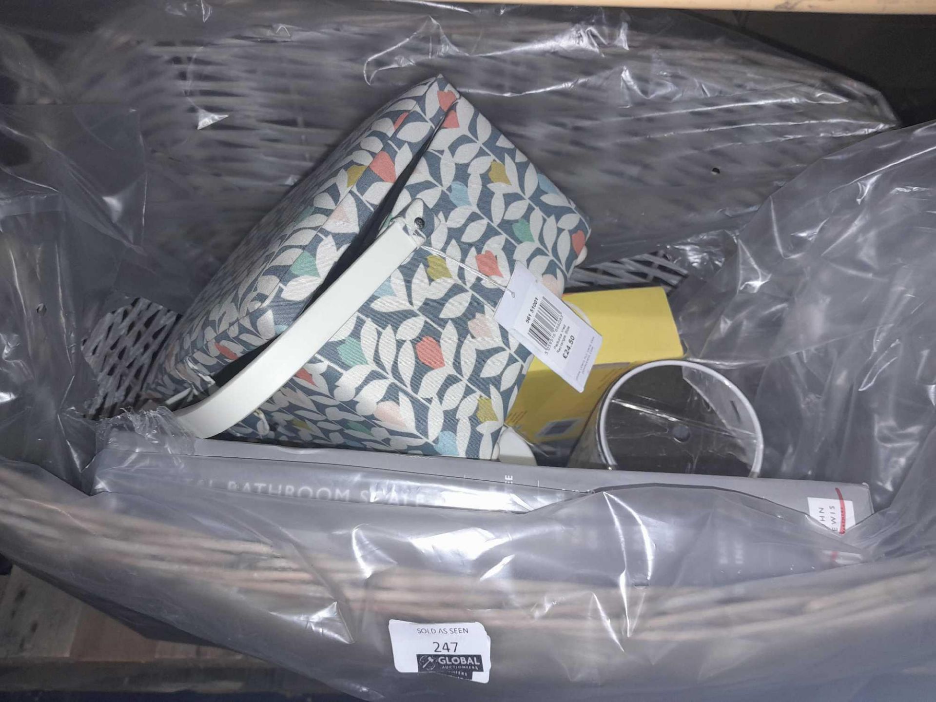 RRP £200 Lot To Contain An Assortment Of John Lewis Items To Include Wicker Basket, Soap Pump Dispen - Image 2 of 2