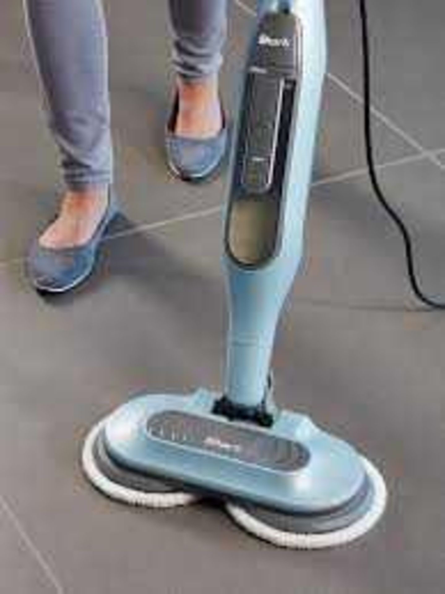 RRP £150 Boxed Shark S6002Uk Steam Floor Scrubber