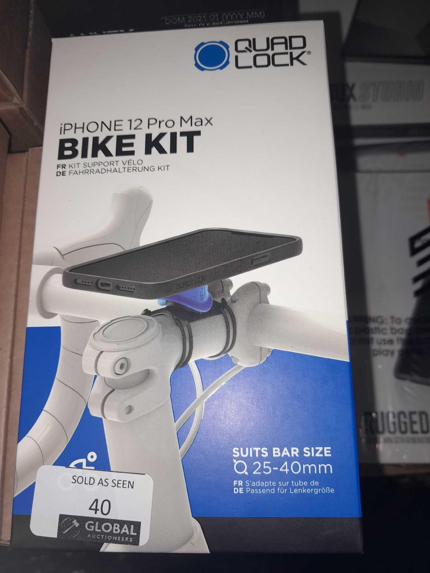 RRP £250 Lot To Contain 5 Boxed Quad Lock iPhone 12 Pro Maxbicycle Kit - Image 3 of 3