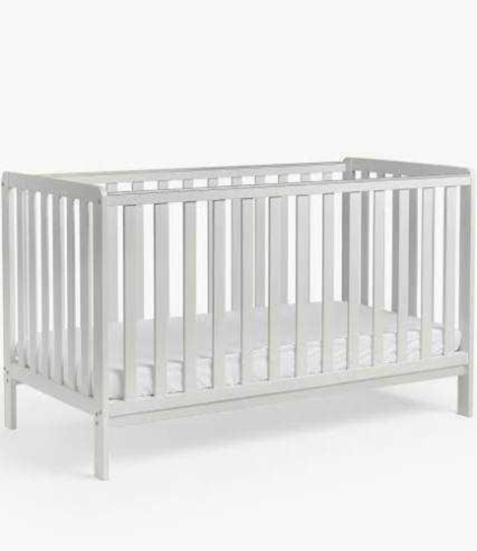 RRP £150 Boxed John Lewis Elementary Cot bed With Mattress