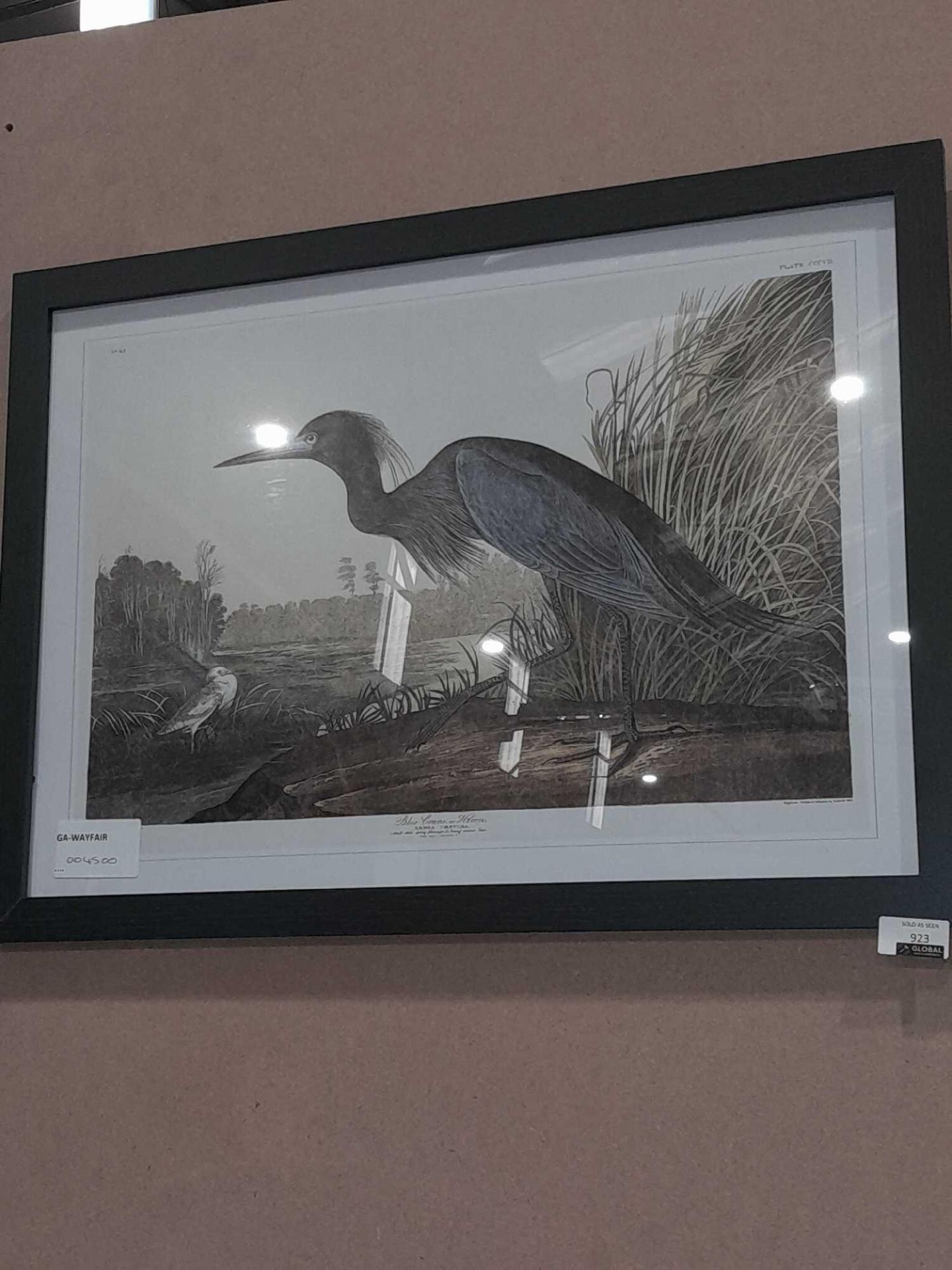 RRP £45 "The Blue Heron" By James Audubon - Image 2 of 2