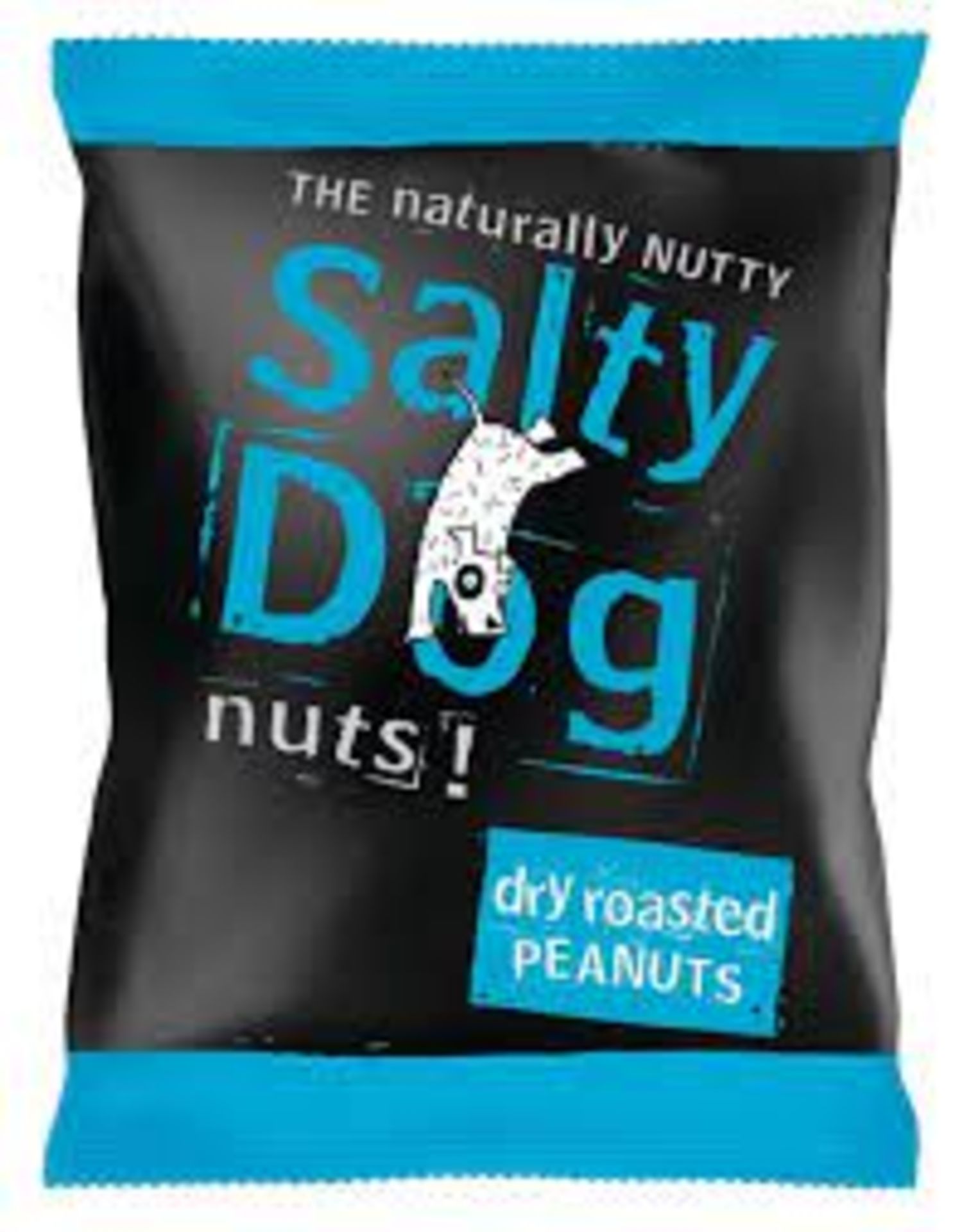 RRP £1123 (Approx. Count 54) (A31) spW38g0343n "Salty Dog Dry Roasted Peanuts 45 g (Pack of 24)Caf√©