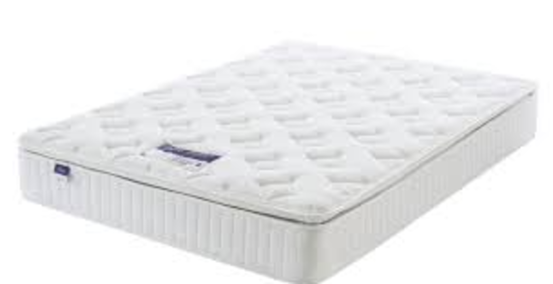 RRP £344 Silentnight Eco Comfort Pillow Top Pocket Sprung 1000 Mattress Size: Super King (6')