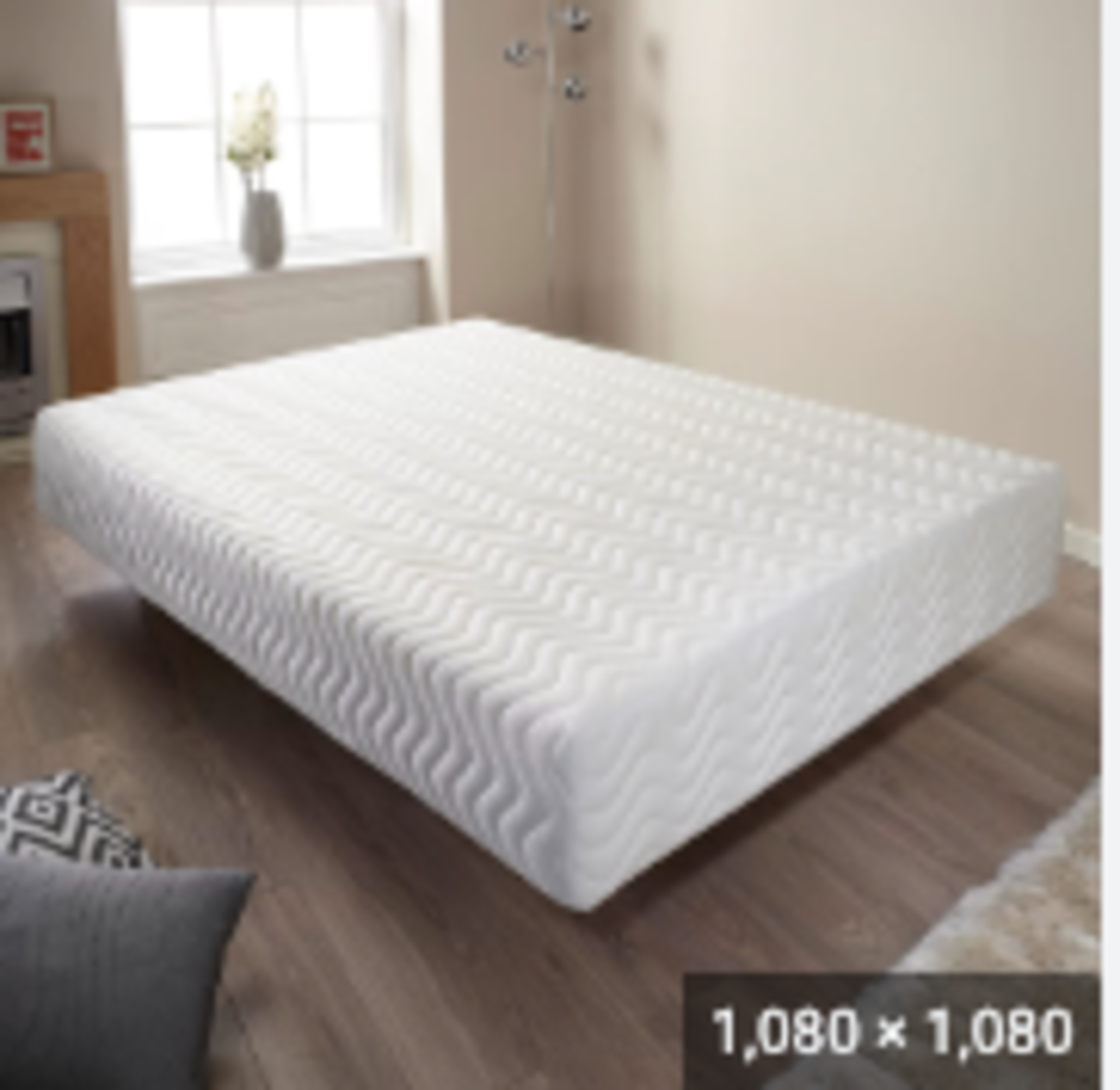 RRP £236 Wayfair Sleep Pure Relief Memory Foam Mattress Size: Single (3') Ways1015.14444514 (