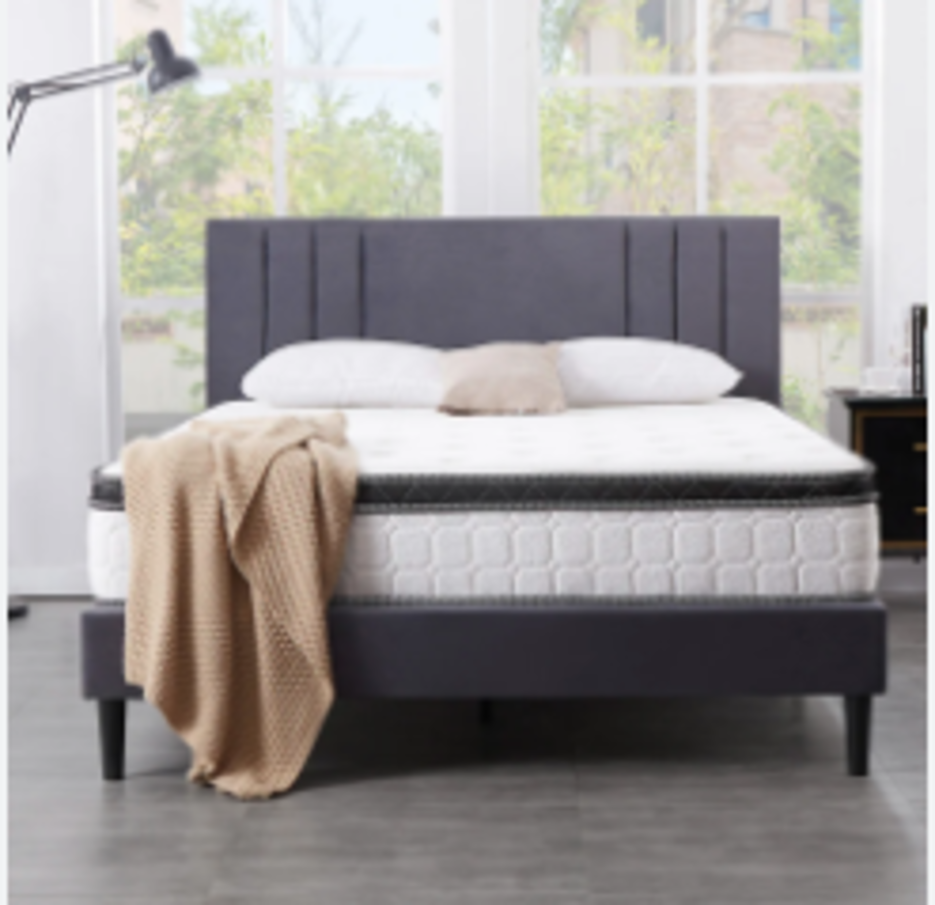 RRP £224 Wayfair Sleep Calthorpe Pillow-Top Pocket Sprung Mattress Size: European Double (140 X