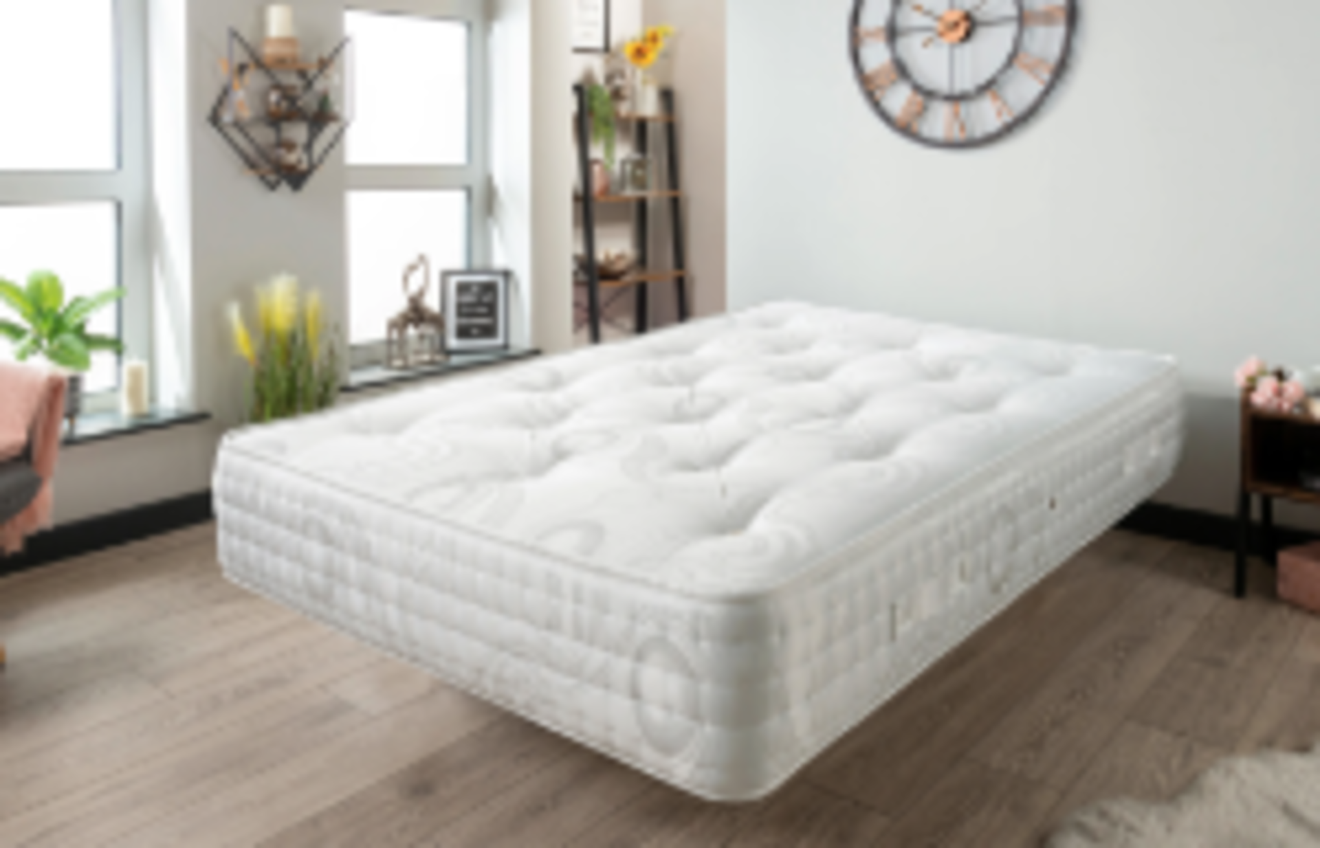 RRP £192 White Noise Essentials Orthopedic Open Coil Mattress Size: Super King (6') Rzg1075.16775916