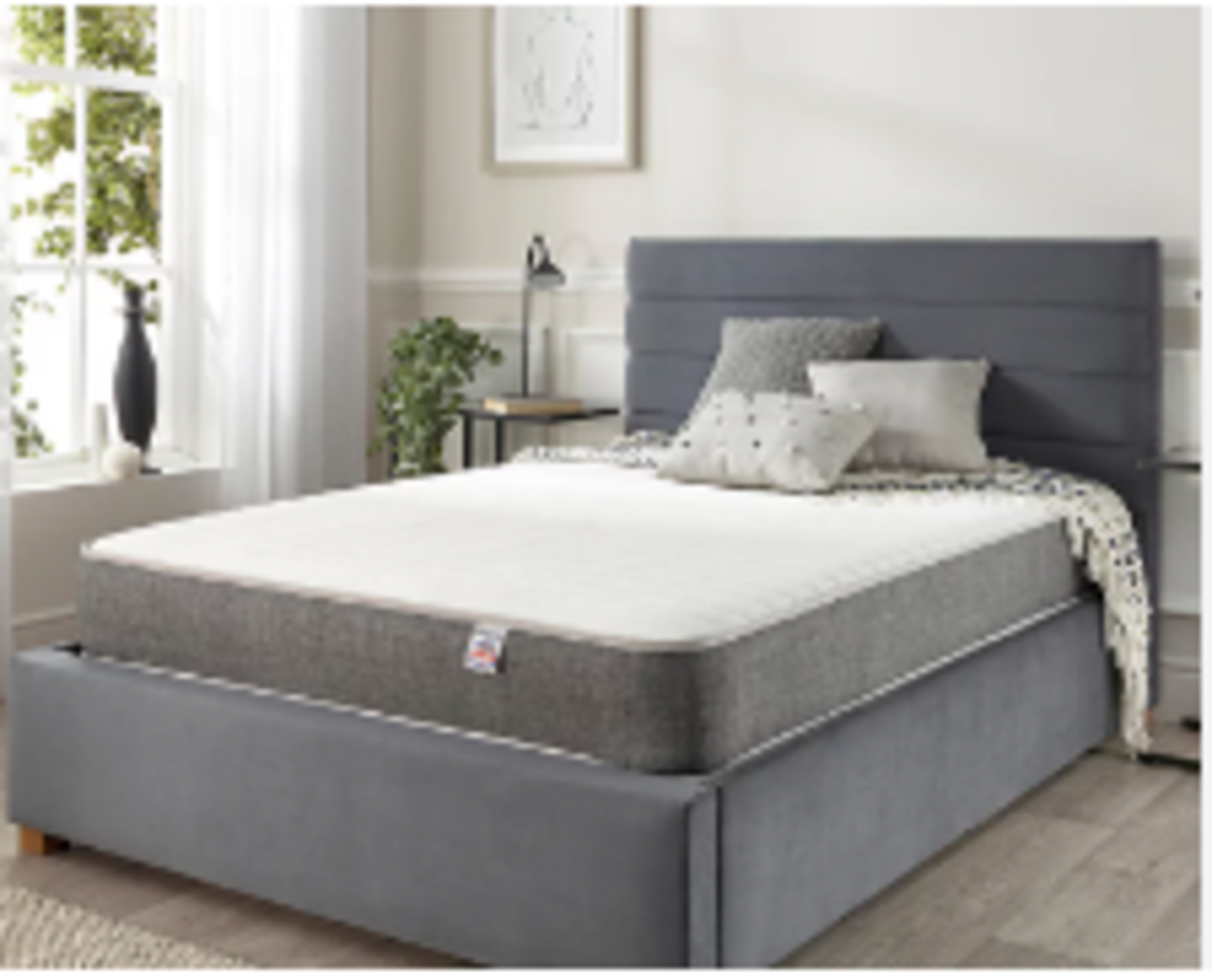 RRP £330 Aspire Pocket Plus 3000 Memory Mattress Size: Double (4'6) Irea1871.84127192 (Condition