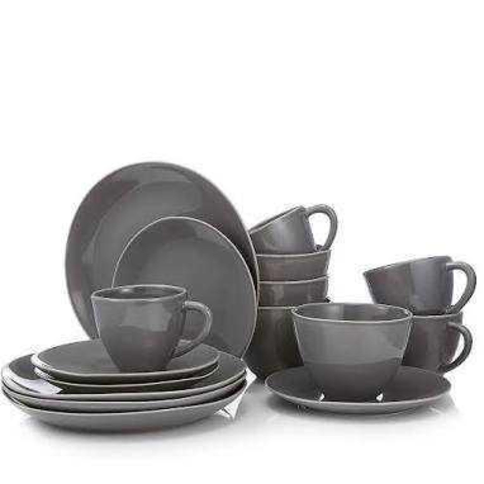 RRP £190 Boxed K By Kelly Hoppen 16 Piece Dinner Ware Set