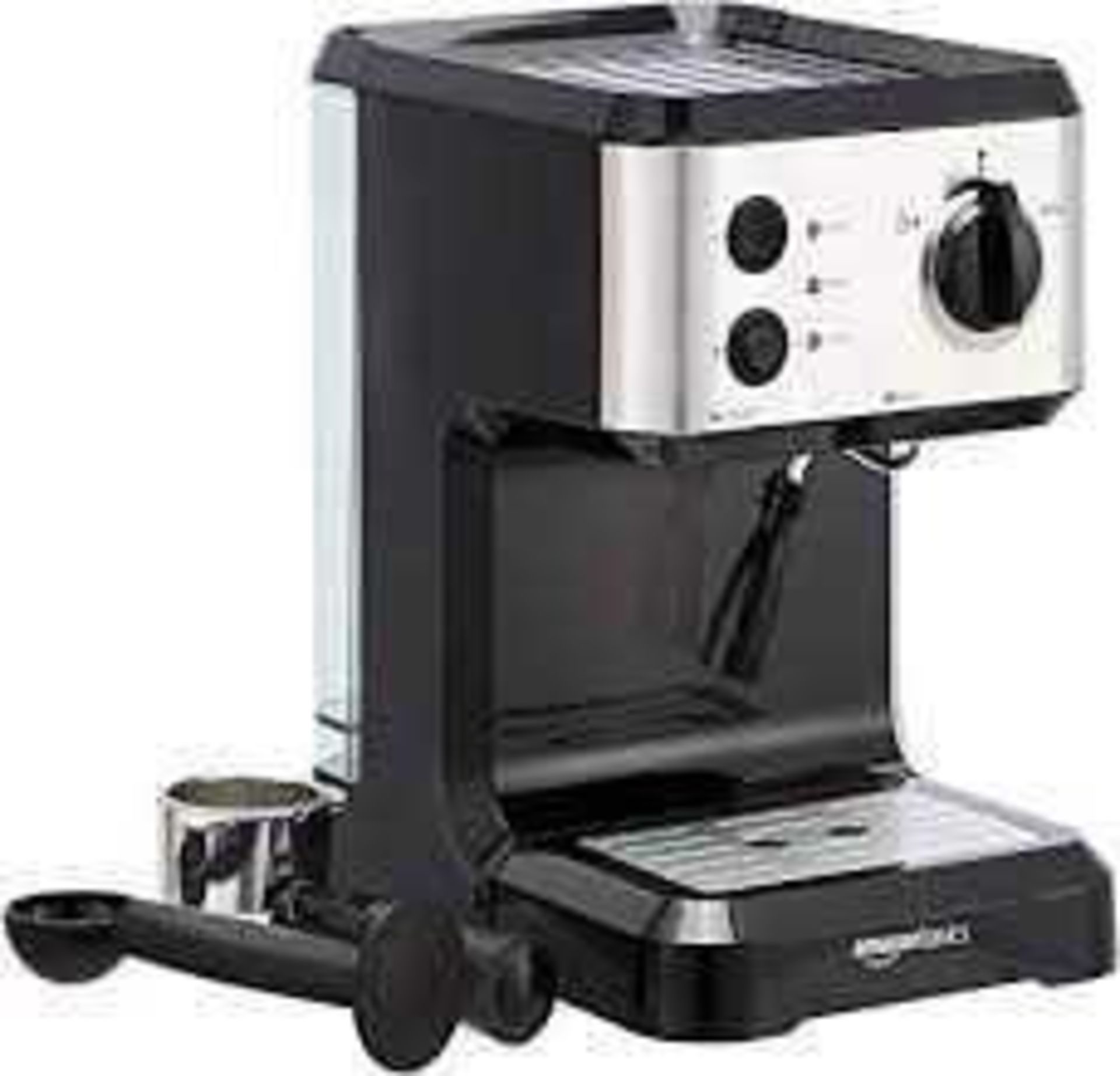 RRP £70 Lot Includes Boxed Amazon Basics Espresso Coffee Machine(New